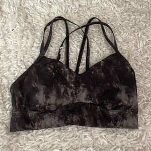 Acid Wash Sports Bra